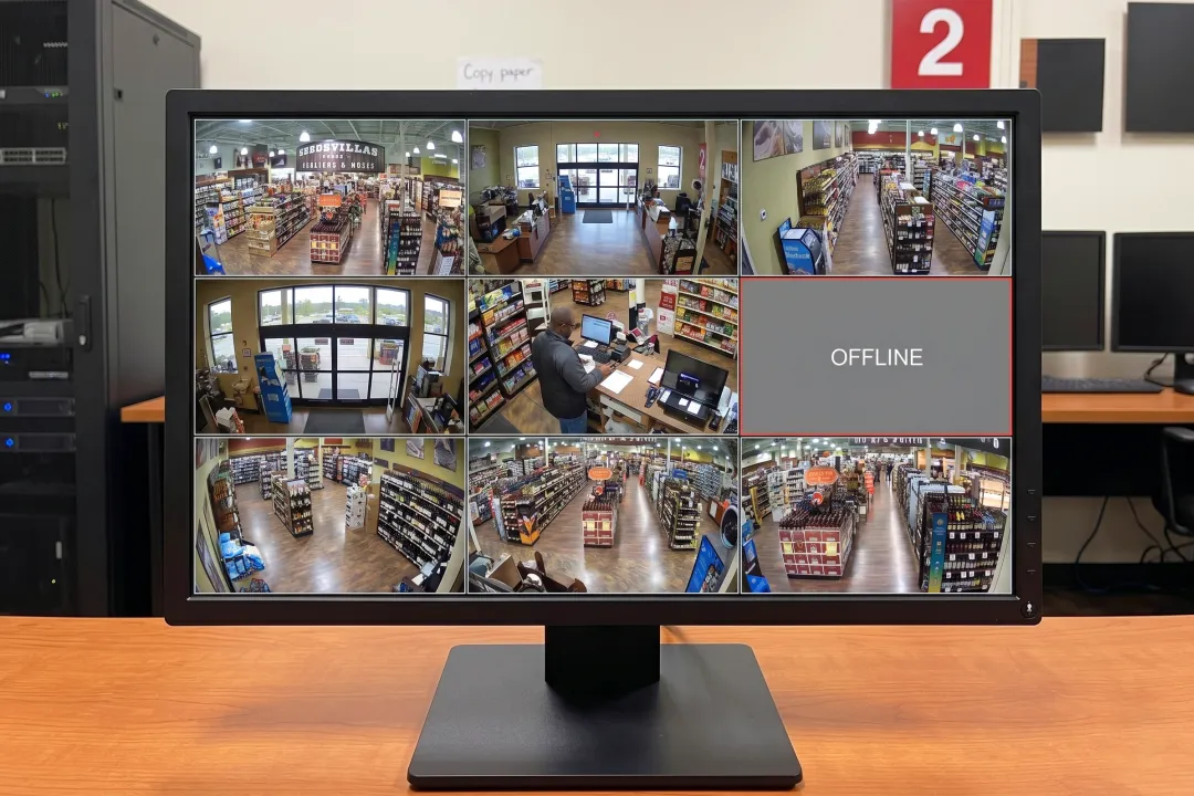 Security camera failures