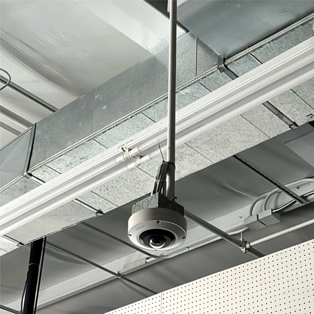 Field Tech Services project — commercial low-voltage installation