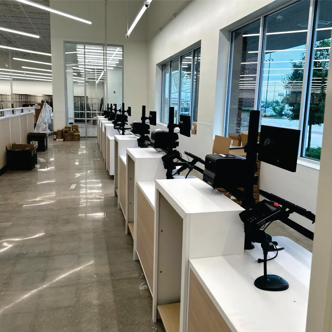 Field Tech Services project — commercial low-voltage installation