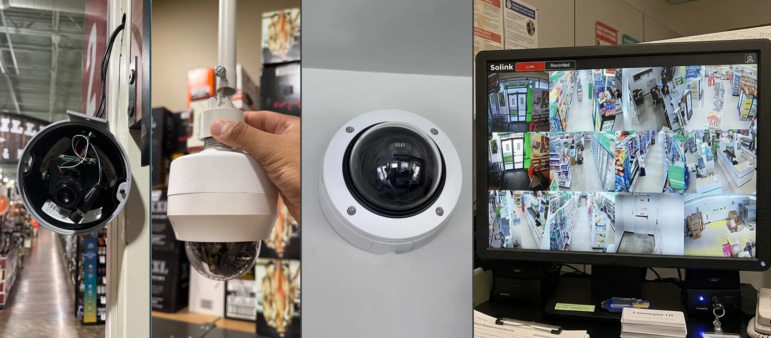 CCTV camera installation