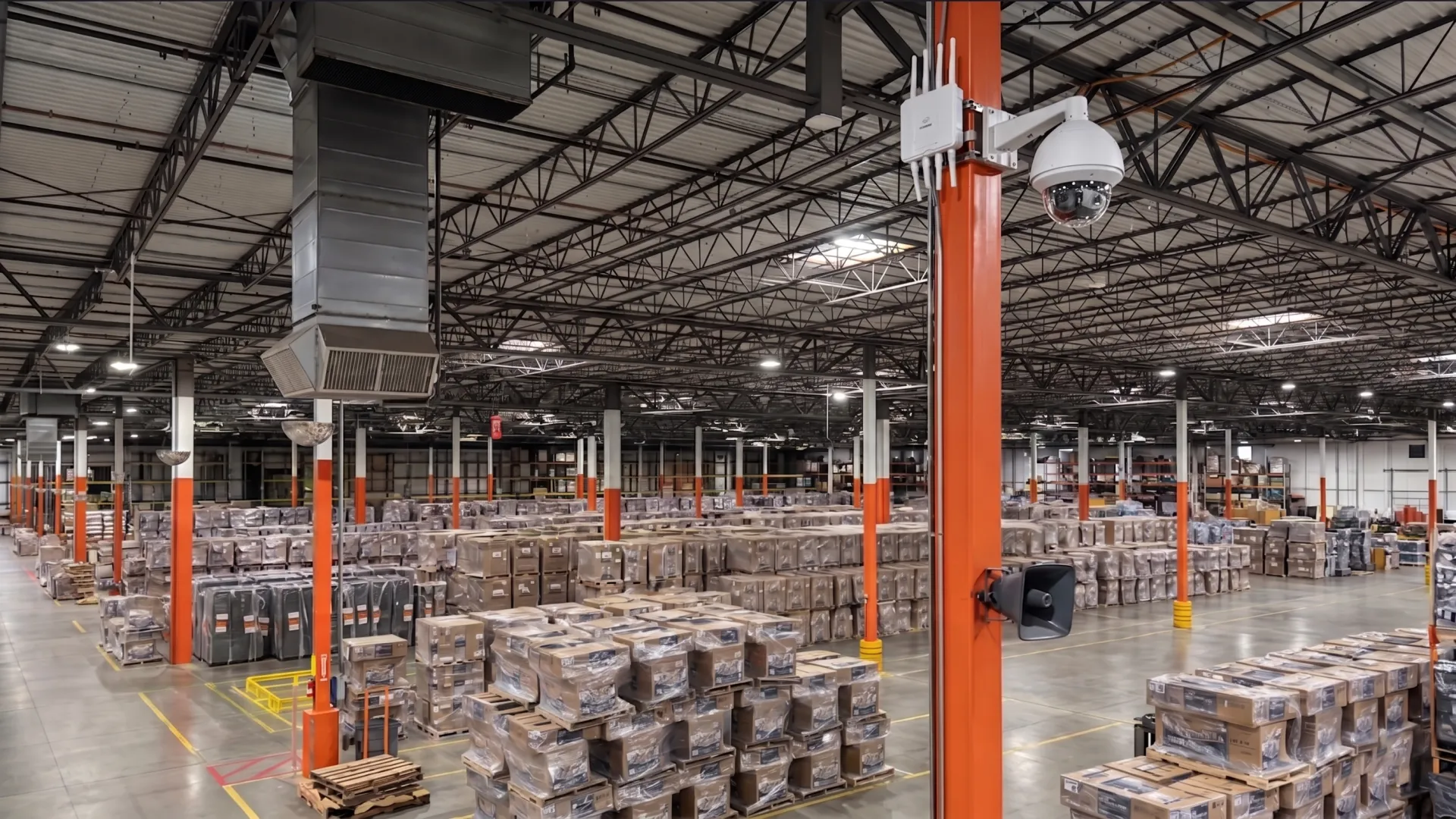 Industrial warehouse infrastructure